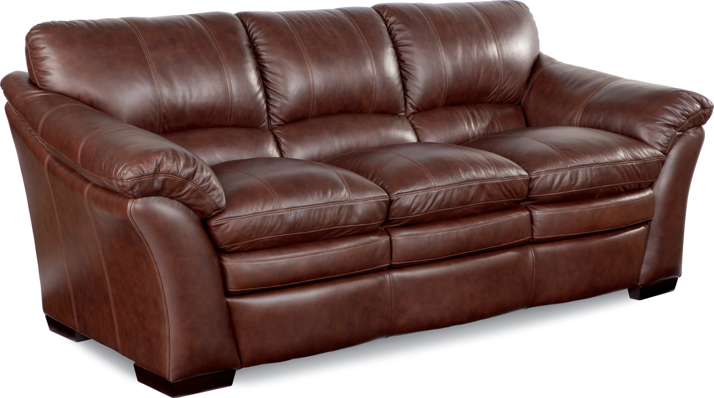 burton leather sofa la-z-boy